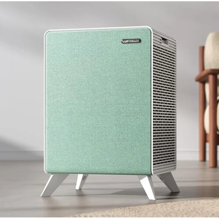 Air Purifiers for Home Large Room Up to 2250 ft² - Remove 99% of Smoke Allergies Pet Dander Odor - Dual 3-Stage Filter of Washable Filter and True HEPA Filter with AQI, Auto Mode, Sleep Mode by LUFTRUM - Used - Like New condition - CA$192.31
