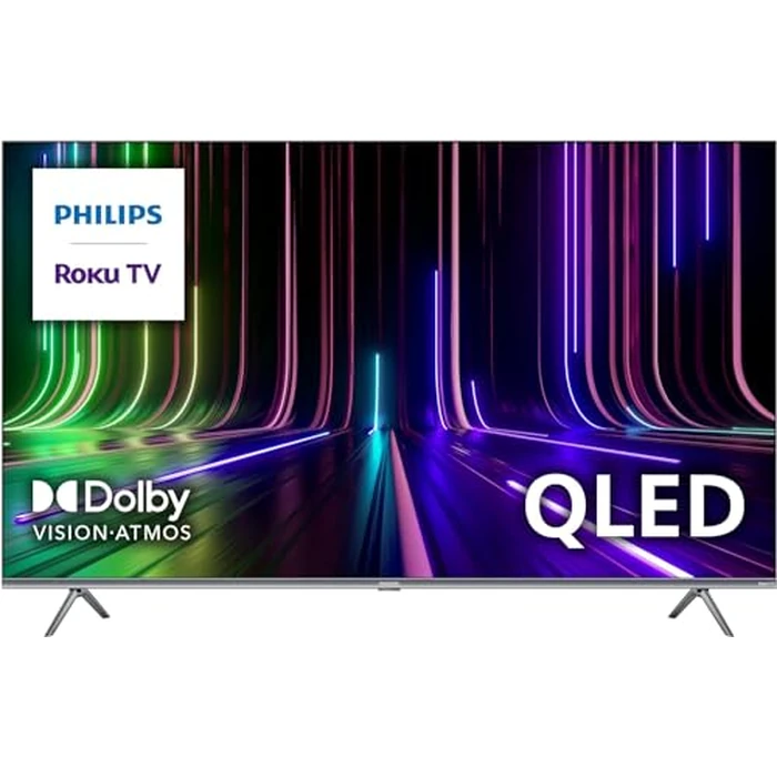 Philips Roku TV 55" 4K QLED Ultra HD Dolby Vision HDR 7800 Series Smart TV (55PUL7823/F6), Alexa Compatible, Dolby Atmos by Philips - Used - Very Good condition - CA$433.03
