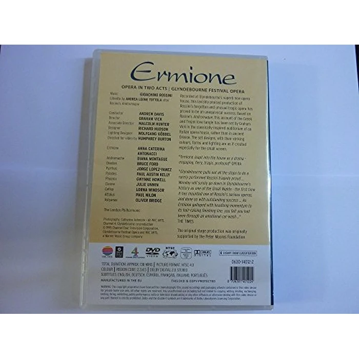 Rossini - Ermione / Antonacci, Ford, Montague, Austin Kelly, Howell, Nilon, Lopez-Yanez, Unwin, Davis, Glyndebourne Opera by UNIVERSAL MUSIC GROUP - Image 2