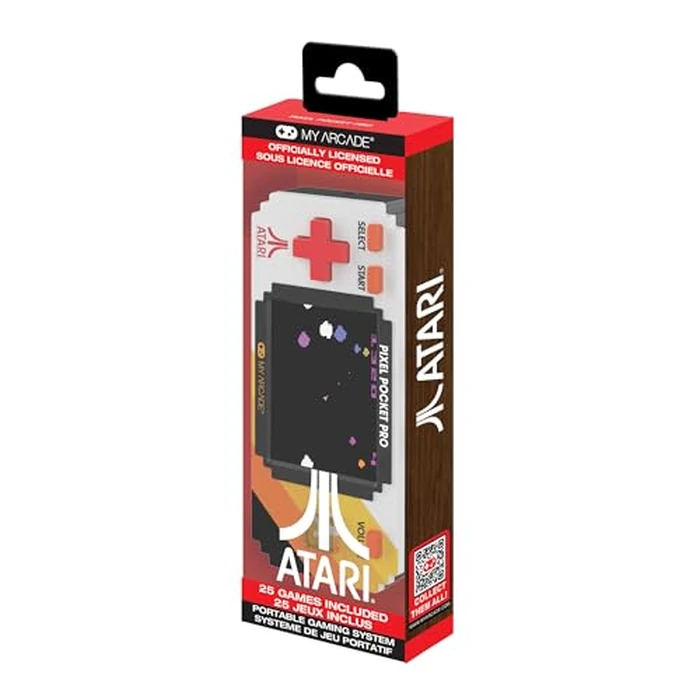 My Arcade Atari Pixel Pocket Pro: Officially Licensed Atari Video Game, Portable Keychain Arcade by My Arcade - Used - Like New condition - US$23.61