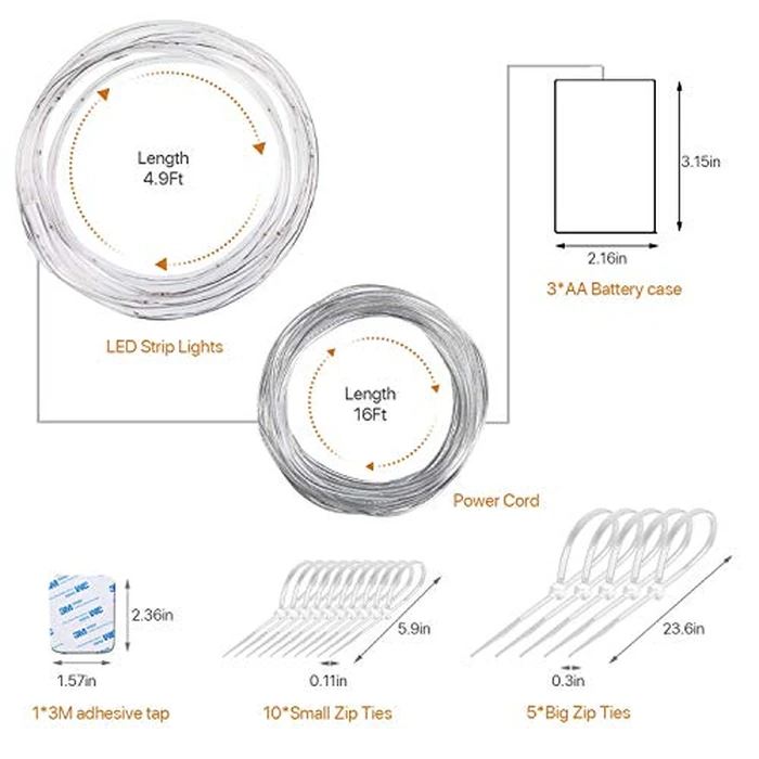 Waybelive LED Basketball Hoop Lights, Remote Control Basketball Rim LED Light, 16 Color Change by Yourself, Waterproof, Super Bright to Play at Night Outdoors, Good Gift for Kids by Waybelive - Image 8