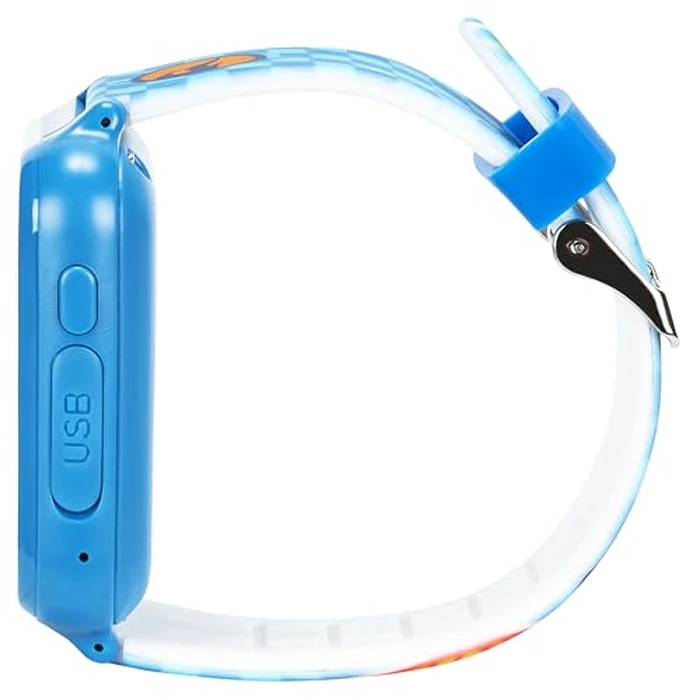 Hot Wheels Interactive Kids Smartwatch - Touchscreen Watch with Camera, Games, Voice Recorder, Step Tracker, Alarm & Timer - Racing-Inspired Design, USB Rechargeable - Fits Wrists 5.5" to 8" by Accutime - Image 4