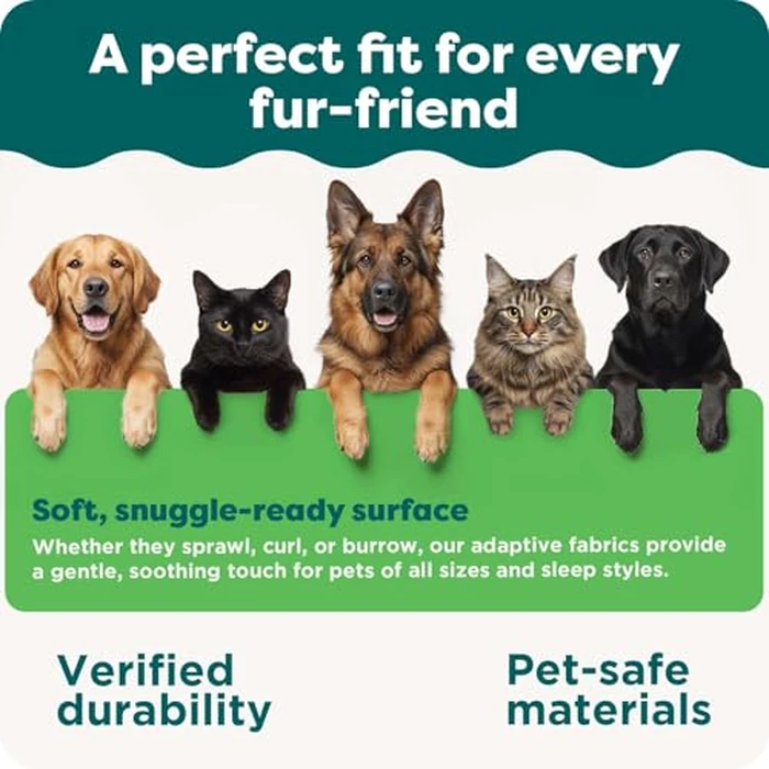 Furhaven Dog Bed for Extra Small Dogs & Indoor Cats, 100% Washable, Sized to Fit Crates - Sherpa Fleece Bolster Crate Pad - Cream, Extra Small by Furhaven - Image 8