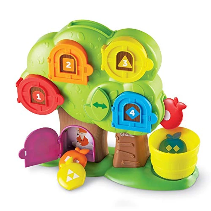 Learning Resources Hide & Seek Learning Treehouse, Number Toddler Games, Color Recognition, Gifts for Boys and Girls, Ages 2 + by Learning Resources - Used - Like New condition - US$25.37