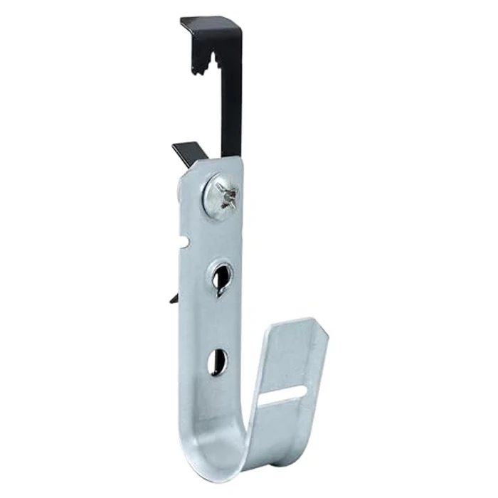 Abeicy 20 Pack 3/4" Heavy Duty J Hook, Wire Support J-Hook with W Clip for Hanging Cable Management to Ceiling Grid Wire & Threaded Rod by Abeicy - Used - Like New condition