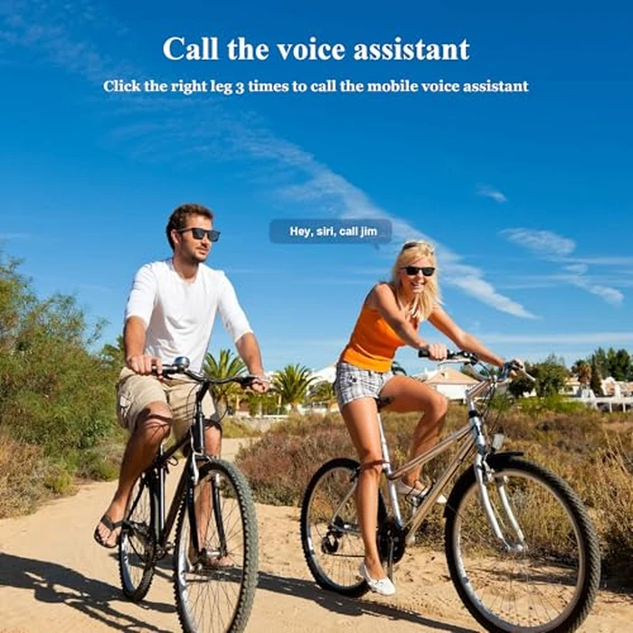 Blackview Smart Glasses, 5.3 Bluetooth Sunglasses with Open Ear Speaker, Voice Assistant Compatible, Blue Light Blocking Lens by Blackview - Image 8