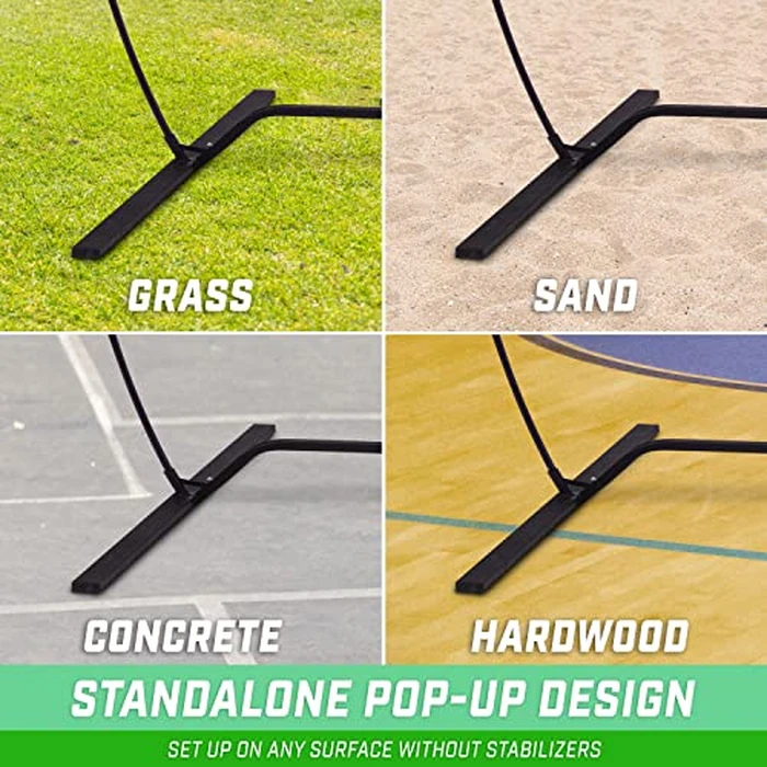 GoSports 20 ft Freestanding Volleyball Training Net for Indoor Our Outdoor Use - Instant Setup and Height Adjustable by GoSports - Image 5