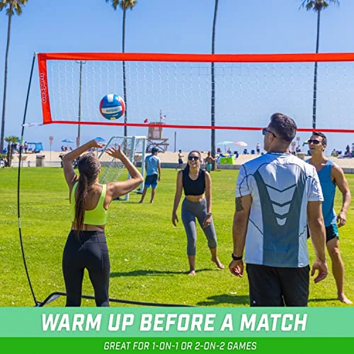 GoSports 20 ft Freestanding Volleyball Training Net for Indoor Our Outdoor Use - Instant Setup and Height Adjustable by GoSports - Image 6
