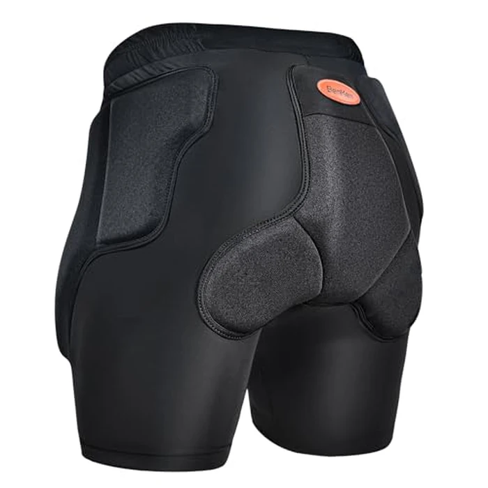 BenKen Ski Butt Protection Shorts - Anti-Collision Ski Protective Equipment, Impact Resistant Protective Padded Shorts, Stretch Lycra for Skateboarding, Skiing, Cycling, Men/Women (S) by BenKen - Used - Like New condition - CA$61.81