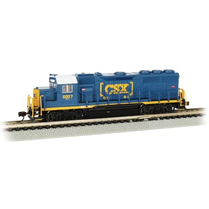 Bachmann Trains - GP40 - ECONAMI(TM) DCC Sound Value Equipped Locomotive - CSX(R) #6007 (HTM(TM)) - N Scale by Bachmann - Used - Like New condition