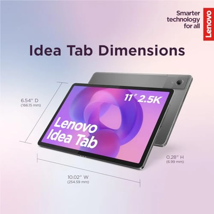 Lenovo Idea Tab - College Tablet - 11″ 2.5K IPS Touchscreen Display - 90Hz - MediaTek Dimensity 6300-8 GB Memory - 256 GB Storage - Integrated Arm Mali-G57 MC2 - Tab Pen and Folio Case by Lenovo - Image 6