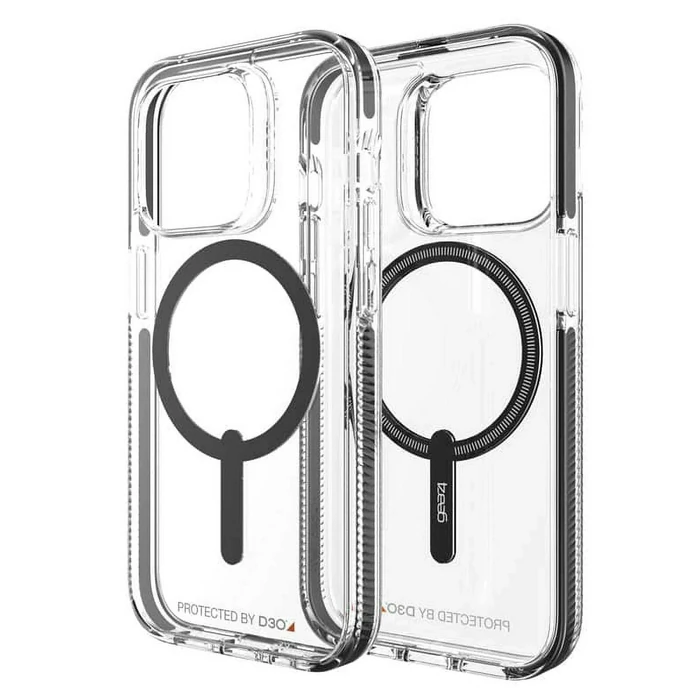 Zagg Gear4 Piccadilly Snap Phone Case with Magsafe for iPhone 14 Plus - Black/Clear by Zagg - Image 5