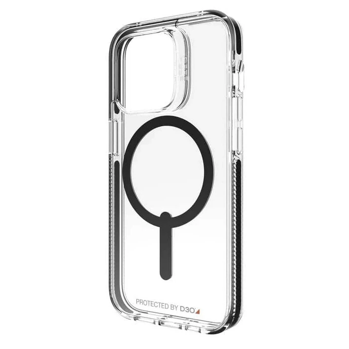 Zagg Gear4 Piccadilly Snap Phone Case with Magsafe for iPhone 14 Plus - Black/Clear by Zagg - Image 3