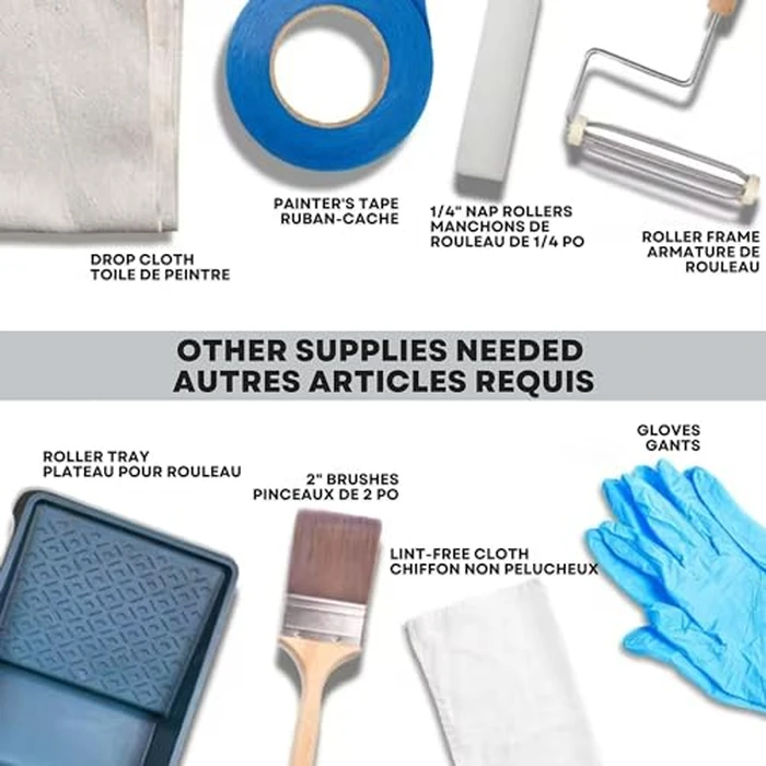 Rust-Oleum Home Floor Coating Kit in Ultra White Matte Finish for Kitchens, Basements, Bathrooms by Rust-Oleum - Image 5