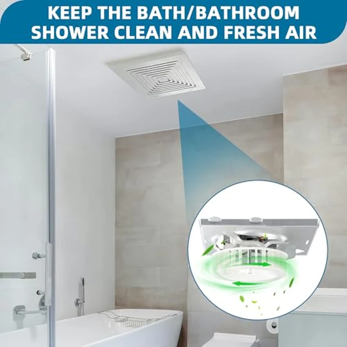 696N-R02 B Unit for NuTone S97012026 Fan,for Broan 688 Replacement Motor,S97012026 Assembly for Broan 688-K,688-J,688-H,688-G,for Nutone 696N-R02 B Unit 70CFM Fan Replacement for 688 Motor by CLLOMAGY - Image 6