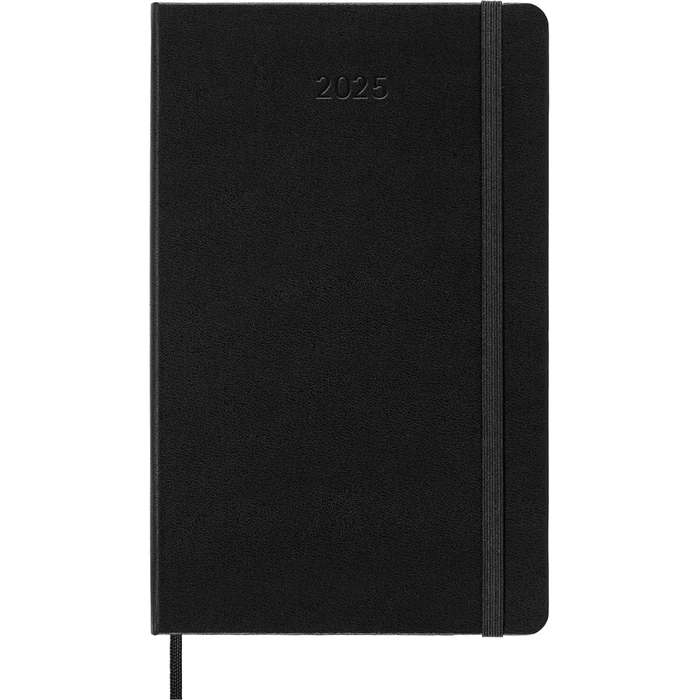 Moleskine Classic 12 Month 2025 Weekly Planner, Hard Cover, Large (5" x 8.25"), Black, 144 pages by Moleskine - Image 2
