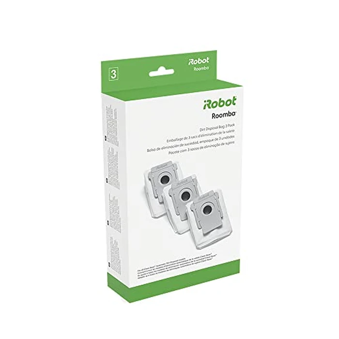 iRobot Roomba Authentic Replacement Parts - Clean Base Automatic Dirt Disposal Bags, 3-Pack for up to 6 months of hassle-free cleaning, Compatible with all Clean Base models by iRobot - Used - Like New condition - CA$18.99