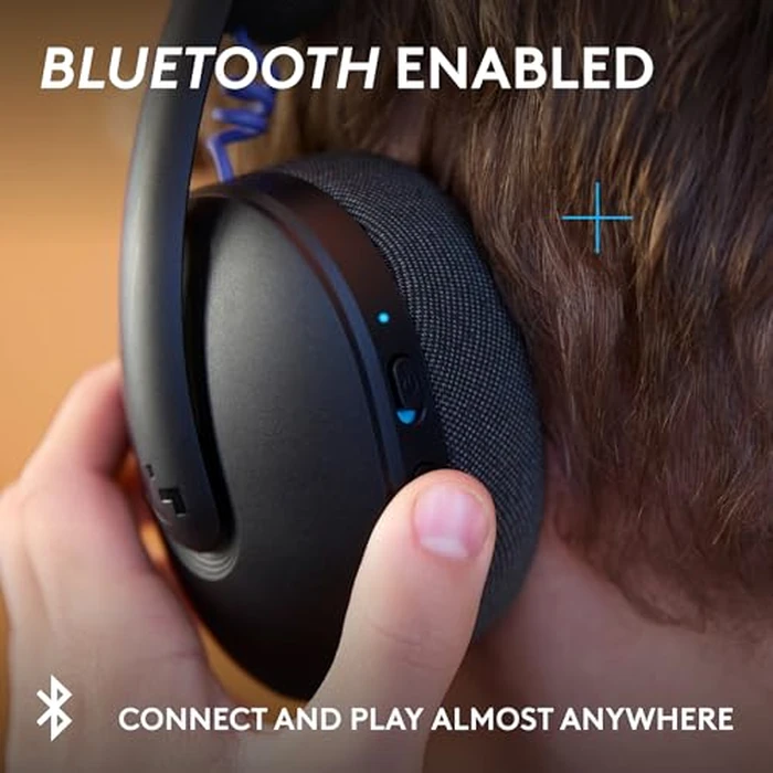 Logitech G325 Lightspeed Wireless Bluetooth Gaming Headset, All-Day Comfort, Built-in Mic with Noise Reduction, 24-Bit Audio, 24+ Hr Battery Life, for PC, PlayStation, Switch, Mobile - Black by Logitech G - Image 5