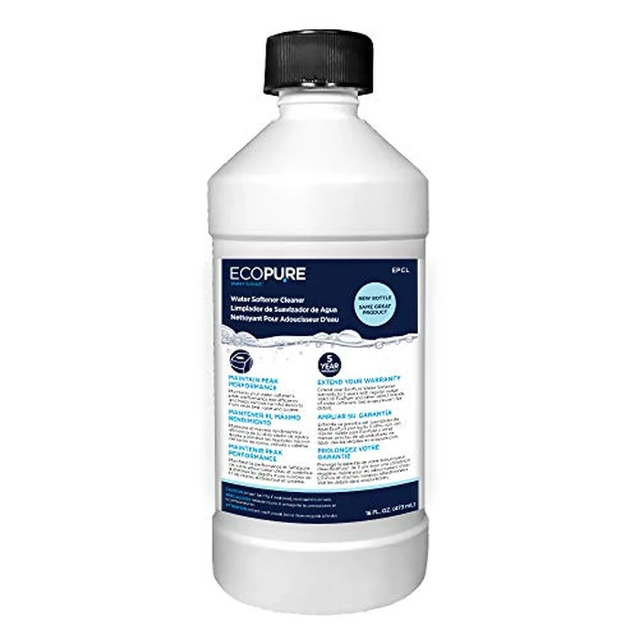 EcoPure EPCL Universal Water Softener Cleaner - Removes Iron, Rust & Sediment - Extends System Life - Compatible with All Brands by EcoPure - Used - Like New condition