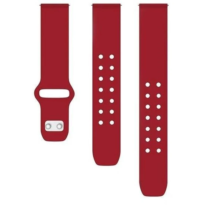 Samsung Quick Change Silicone Sport Band 20mm - Crimson Red by Samsung - Refurbished - Brand New condition - US$12.48