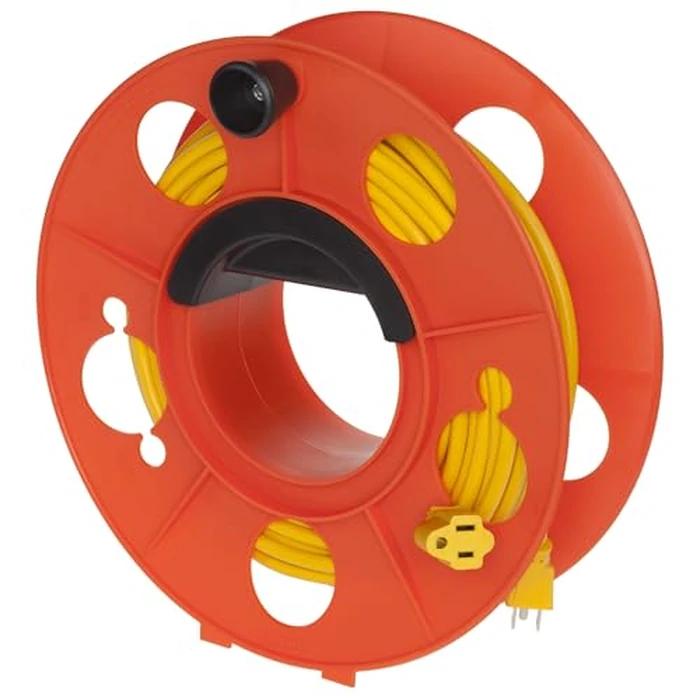 Bayco KW-130 Cord Storage Reel with Center Spin Handle, 150-Feet by BAYCO - Used - Very Good condition - US$8.89