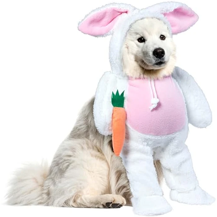Rubies Walking Bunny Pet Costume for Dogs or Cats, Small by Rubies - Used - Like New condition - US$13.40