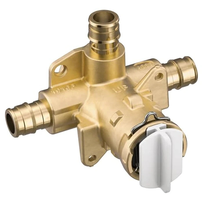 Moen FP62327PF M-Pact Posi-Temp Pressure Balancing Valve with 1/2" Cold Expansion PEX Connection by Moen - Used - Acceptable condition - US$64.76