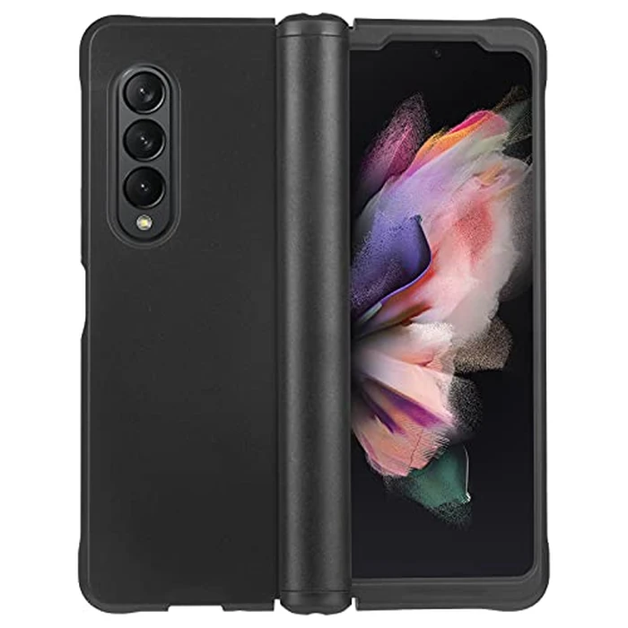 Case-Mate Samsung Galaxy Z Fold 3 Case - 6.5" Black - with 15ft Drop Protection & Wireless Charging - Tough Plus Series Cover for Z Fold 3 5G with Shock Absorbing Materials & Dual Layer Protection by Case-Mate - Image 4