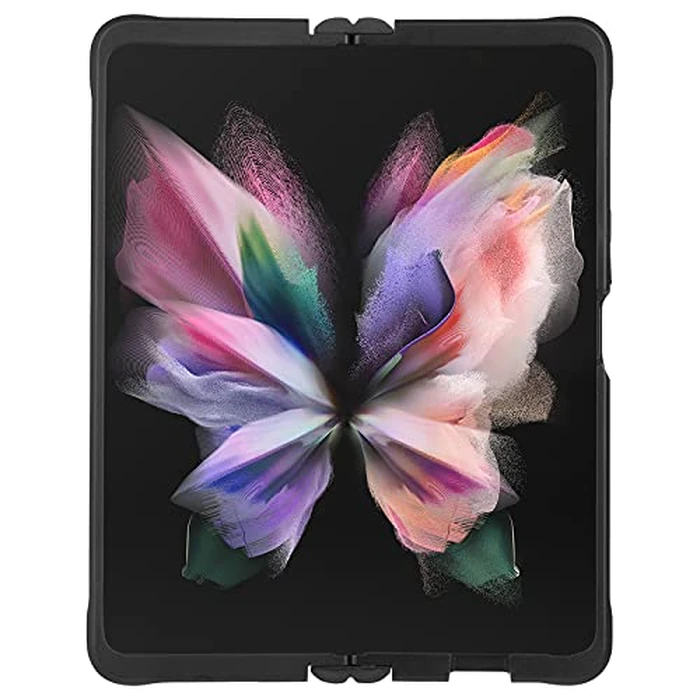 Case-Mate Samsung Galaxy Z Fold 3 Case - 6.5" Black - with 15ft Drop Protection & Wireless Charging - Tough Plus Series Cover for Z Fold 3 5G with Shock Absorbing Materials & Dual Layer Protection by Case-Mate - Image 5