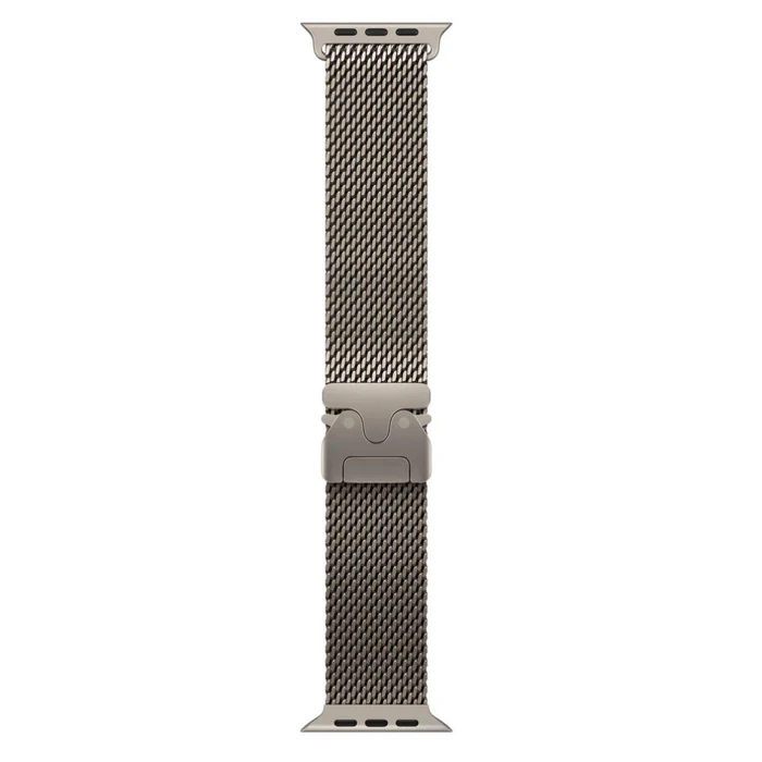 Apple Watch Milanese Loop Band (49mm) - Natural - Large Size by Apple - Refurbished - Premium condition - US$182.43