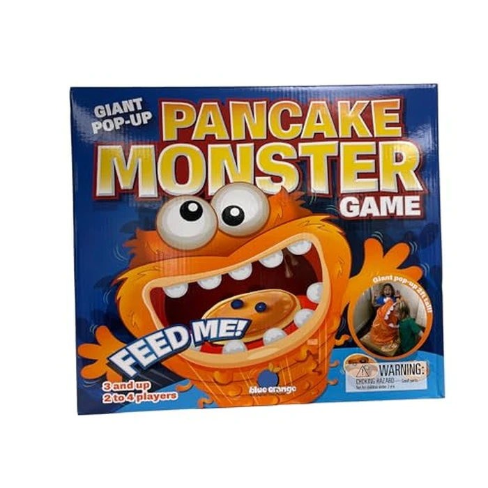 Pancake Monster Hilarious Interactive Tactile Toy Game for Kids by Blue Orange Games for 2 to 4 Players Ages 3 & Up. by blue orange - Image 1
