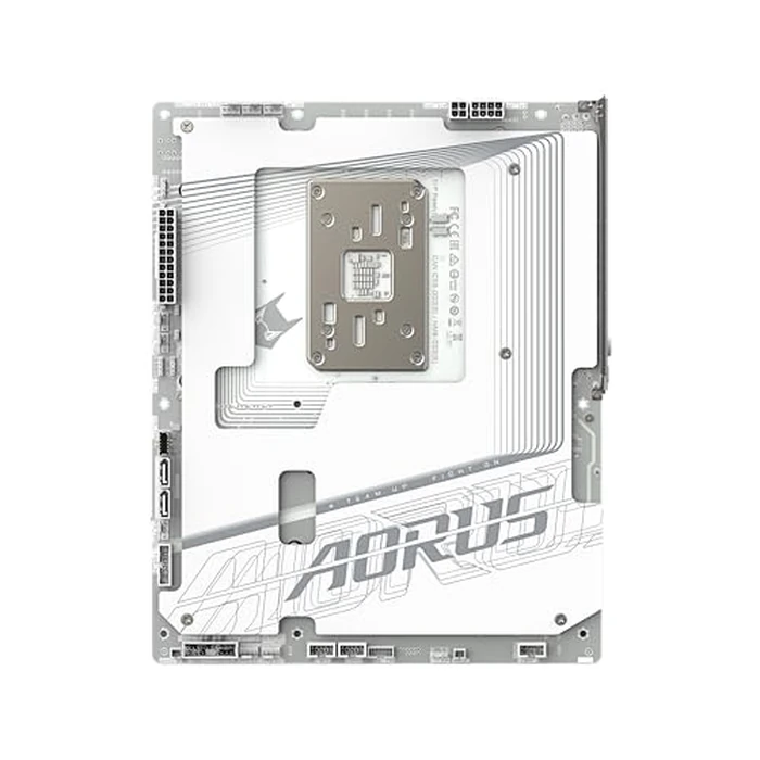 GIGABYTE B850 AORUS Stealth ICE Reverse-Connect ATX Motherboard, Support AMD Socket AM5 Processors, DDR5, 14+2+2 Power Phase, 4X M.2, PCIe 5.0, USB-C, WIFI7, 5GbE LAN, EZ-Latch, 5-Year Warranty by GIGABYTE - Image 5