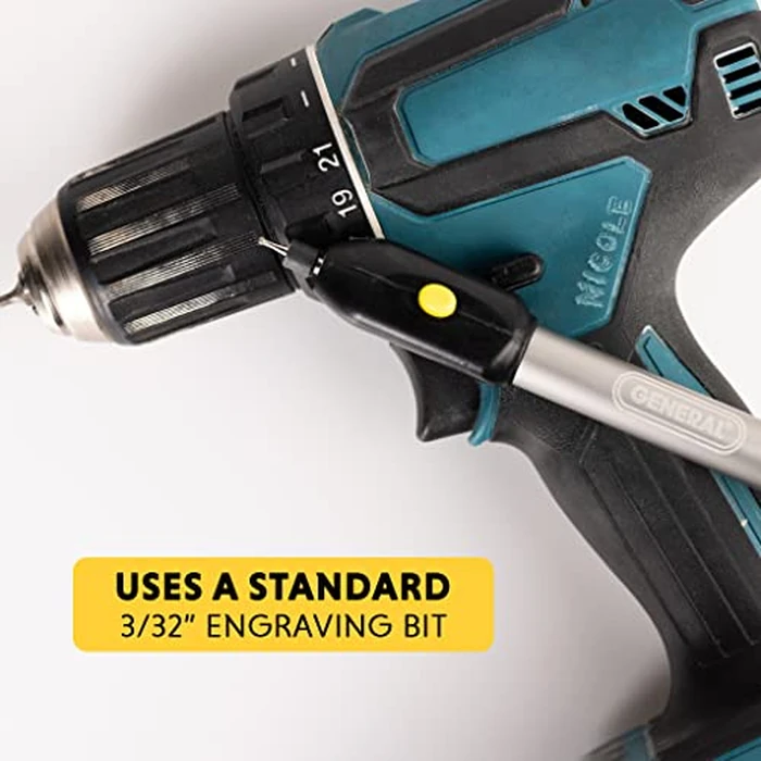 General Tools Cordless Engraving Pen for Metal - Diamond Tip Etching Tool for Engraving Toys, Sporting Goods, & Glass Gifts by General Tools - Image 6