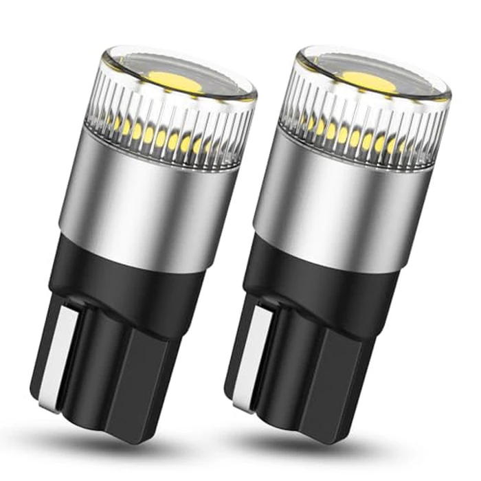 SEALIGHT 194 T10 LED Light Bulb 6000K White, 1000% Brightness W5W 168 2825 Car Interior Light Bulb Replacement for License Plate Light, Dome Light, Map Light, Courtesy Light, Pack of 2 by SEALIGHT - Used - Very Good condition - CA$8.93