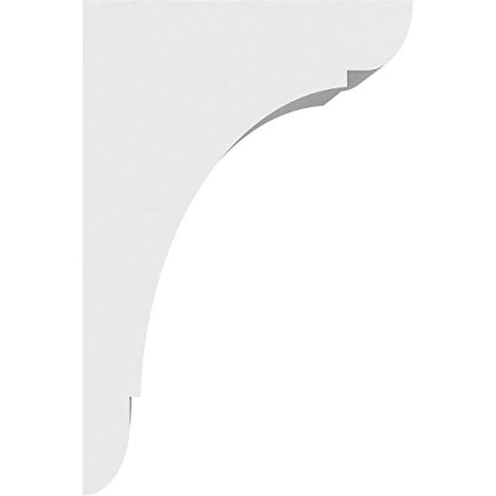 7"W x 8"D x 12"H Standard Olympic Architectural Grade PVC Corbel by Ekena Millwork - Image 3