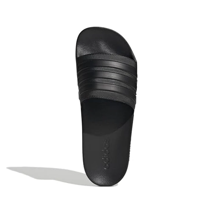 adidas Unisex Shower Slide Sandal, Core Black/Core Black/Core Black, 13 US Men by adidas - Image 2
