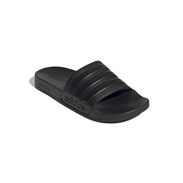 adidas Unisex Shower Slide Sandal, Core Black/Core Black/Core Black, 13 US Men by adidas - Image 4