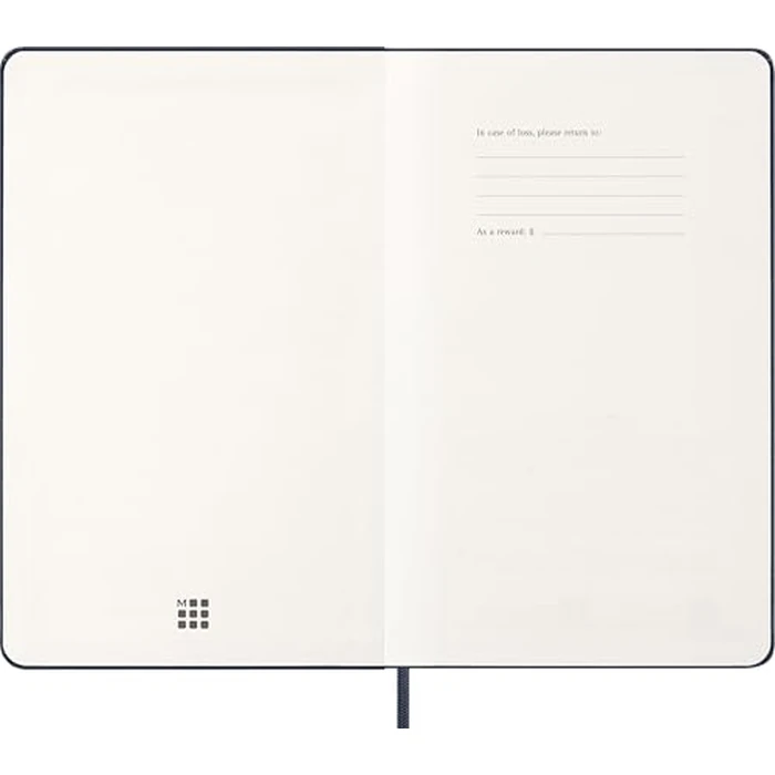 Moleskine Classic 12 Month 2026 Weekly Planner, Hard Cover, Large (5" x 8.25"), Sapphire Blue, 144 pages by Moleskine - Image 1