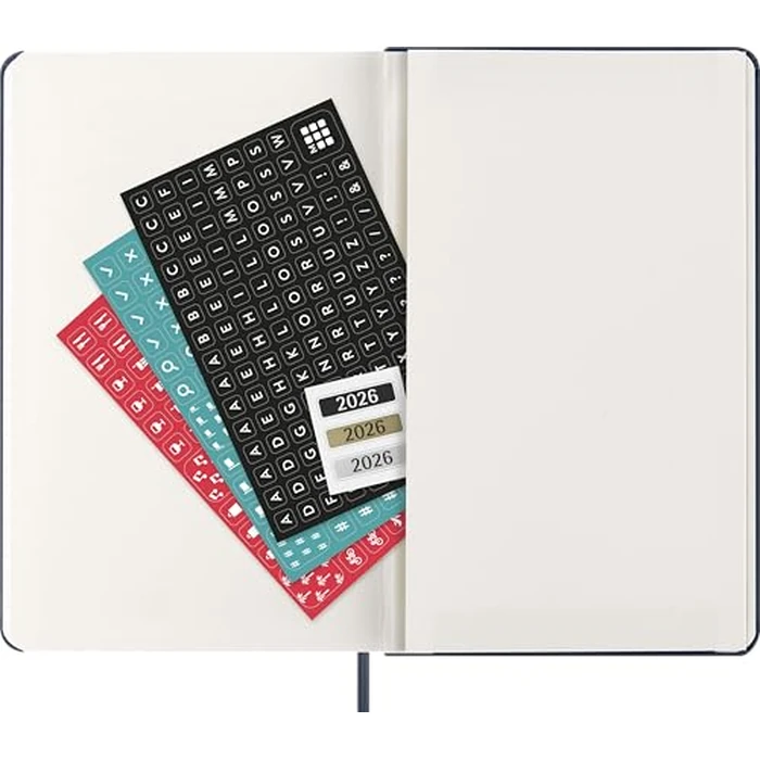 Moleskine Classic 12 Month 2026 Weekly Planner, Hard Cover, Large (5" x 8.25"), Sapphire Blue, 144 pages by Moleskine - Image 4