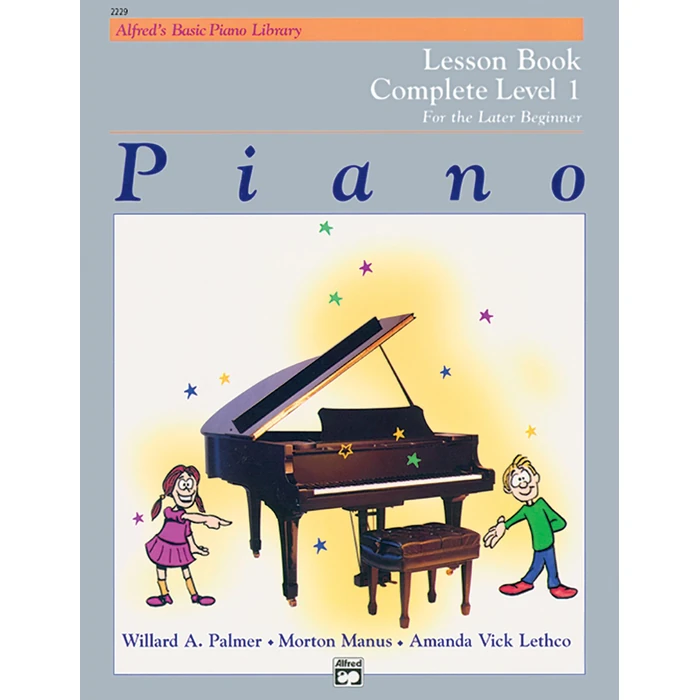 Piano Lesson Book: Complete Level 1, for the Later Beginner by Alfred Music - Used - Acceptable condition