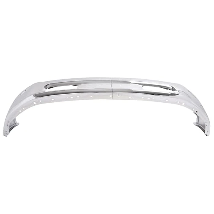 ALMULOO Front Bumper Face Bar Compatible with 2013-2018 Ram 1500 2019-2024 Ram 1500 Classic Replacement for CH1002397 68160855AC W/O Sensor Holes&Fog Lights Holes Steel Chrome Silvery 2Pcs by ALMULOO - Image 9