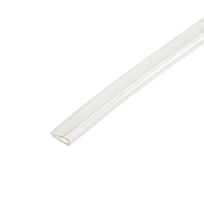 uxcell Trim Seal, PVC U-Seal Channel Edge Protector Sheet, Fits 1.5-2mm Edge 1Meter/3.82Ft Length, 0.24" Height Transparent by uxcell - Image 3