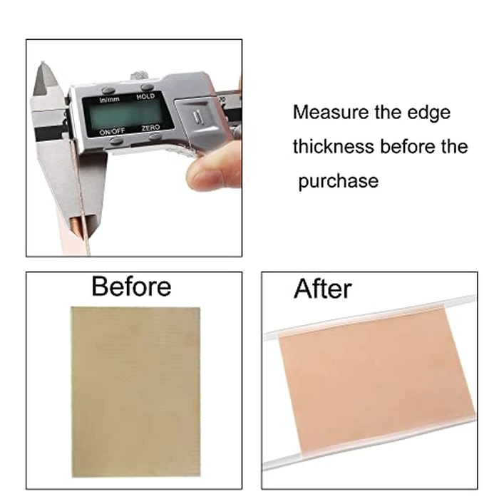 uxcell Trim Seal, PVC U-Seal Channel Edge Protector Sheet, Fits 1.5-2mm Edge 1Meter/3.82Ft Length, 0.24" Height Transparent by uxcell - Image 6