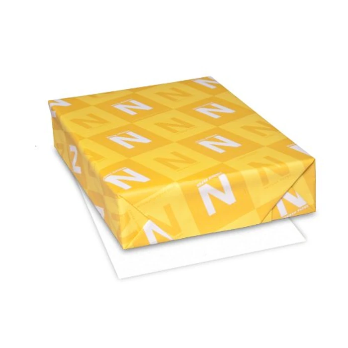 Neenah Royal Sundance Fiber Writing Paper, Letter 8.5 x 11 Inches, 24 Pound, White, 500 Sheets (93411) by Neenah - Used - Good condition