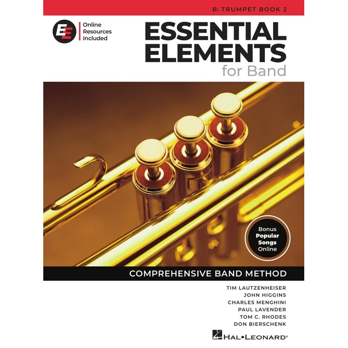 Essential Elements for Band Bb Trumpet Book 2 with EEi Online Resources | Trumpet Method Songbook and Sheet Music with 250+ Video Lessons and Updated Repertoire | Comprehensive Band Method by Hal Leonard - Used - Very Good condition - CA$5.34
