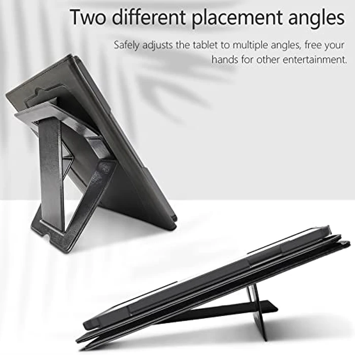 E NET-CASE Case for Kindle Scribe 10.2 inch 2024 & 2022 Released, Multi-Viewing 360 Degree Rotating Cover with Stand, Auto Sleep/Wake with Pen Holder, (Black) by E NET-CASE - Image 5