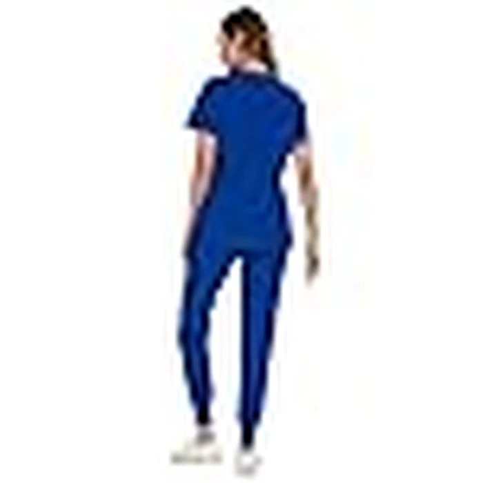 COZYFIT Scrubs for Women Set - Stretch V-Neck Scrub Top & Jogger Pant with 8 Pockets, Yoga Waistband, Anti Wrinkle, Slim Fit Women Scrubs by COZYFIT - Image 6