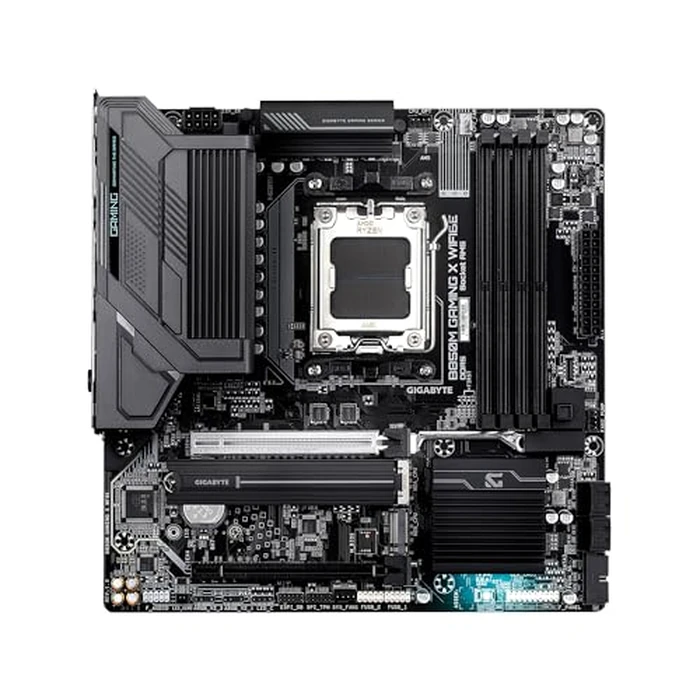 GIGABYTE B850M Gaming X WIFI6E AMD AM5 mATX Motherboard, Support AMD Ryzen 9000/8000/7000 Series, DDR5, 10+2+2 Power Phase, 2X M.2, PCIe 5.0, USB-C, WIFI6E, 2.5GbE LAN, EZ-Latch, 5-Year Warranty by GIGABYTE - Image 3