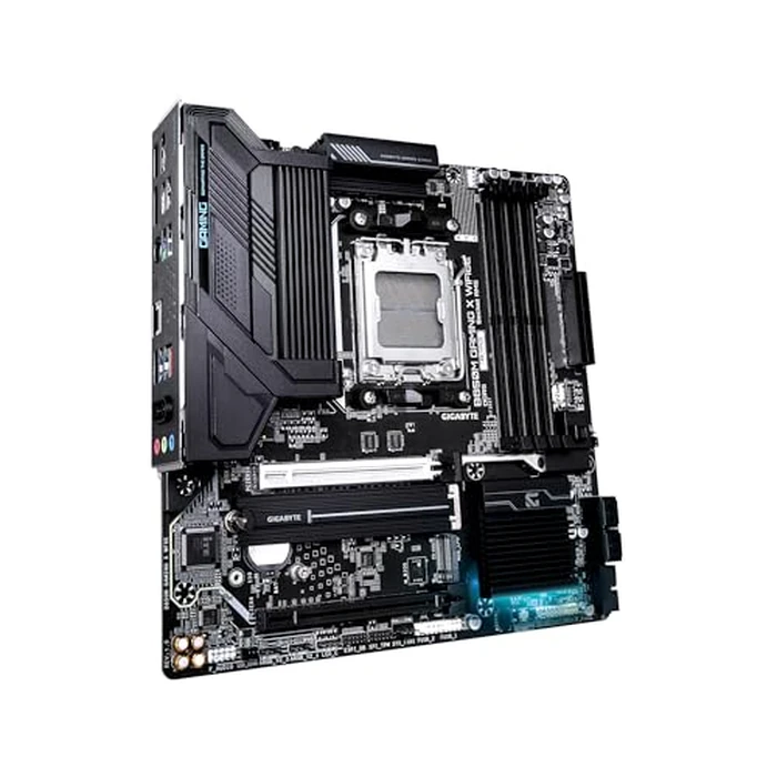 GIGABYTE B850M Gaming X WIFI6E AMD AM5 mATX Motherboard, Support AMD Ryzen 9000/8000/7000 Series, DDR5, 10+2+2 Power Phase, 2X M.2, PCIe 5.0, USB-C, WIFI6E, 2.5GbE LAN, EZ-Latch, 5-Year Warranty by GIGABYTE - Image 4