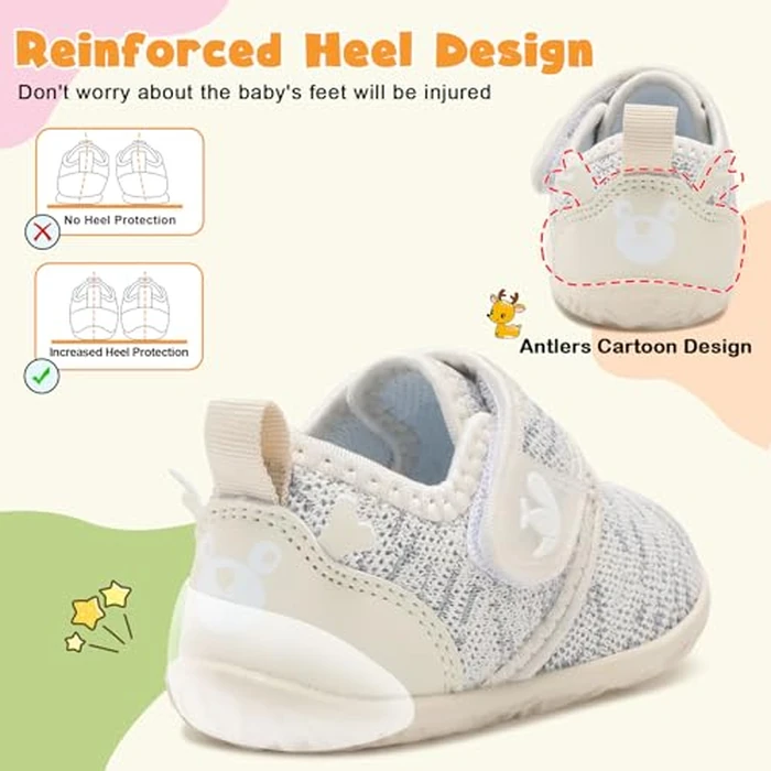FEETCITY Barefoot Baby Shoes Boys Girls First Walking Shoes Infant Barefoot Sneakers Flexible Lightweight by FEETCITY - Image 4